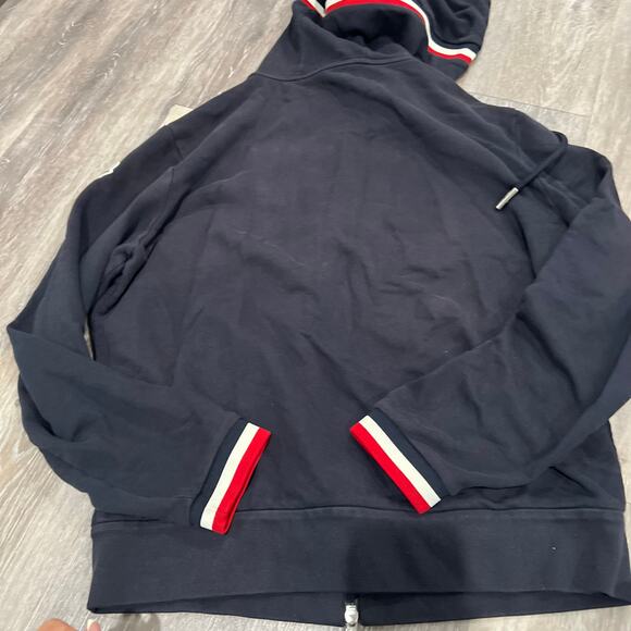 Moncler Full Zip Blue Sweater - Size XXL - Pre-Owned - Picture 5 of 10